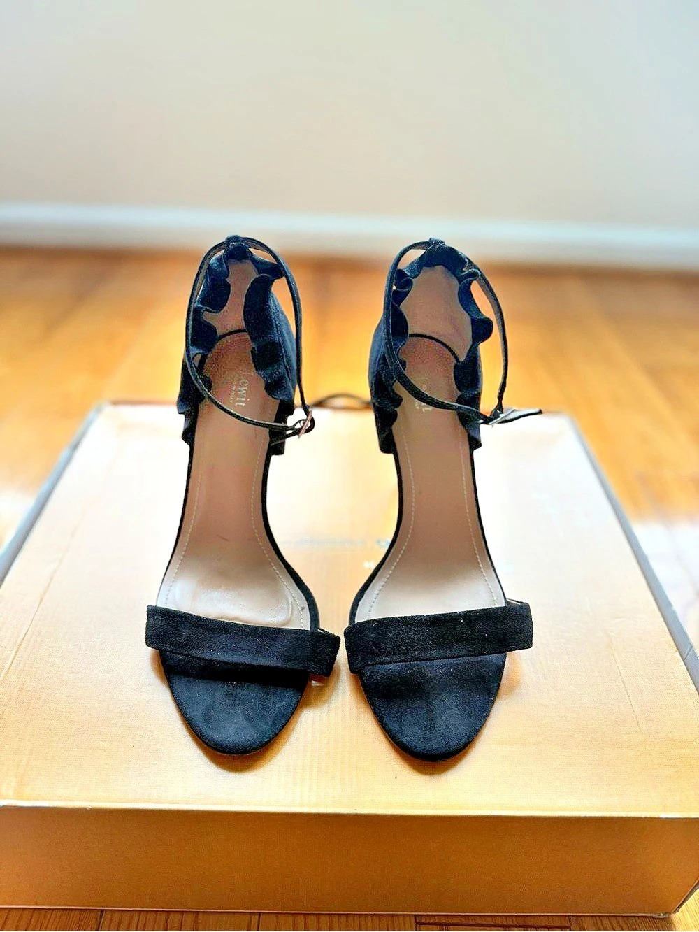 Lewit Black Leather Heels EU 40